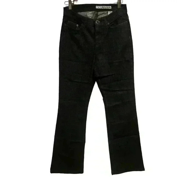 P7019 dkny soho dark wash size 6r jeans boot cut - Picture 1 of 8